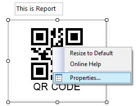 Raise editor for BarcodeGenerator visual component