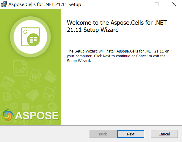 Installieren Sie Aspose Cells unter Windows