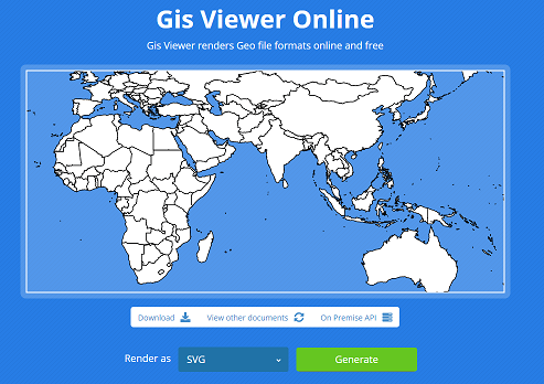 ESRI-ASCII viewer app