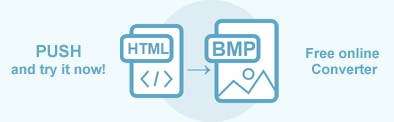 Texto “Convertidor de HTML a BMP”