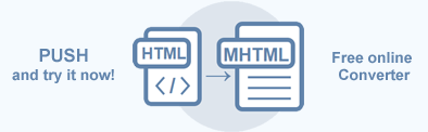 Texto “Convertidor de HTML a MHTML” 