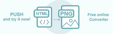 Texto “Convertidor de HTML a PNG”