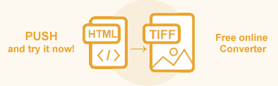 Texto “Convertidor de HTML a TIFF”