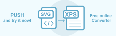 Texto “Convertidor de SVG a XPS”