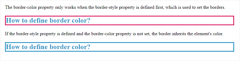 Texto “La imagen representa el código html para configurar el color del borde del texto.”