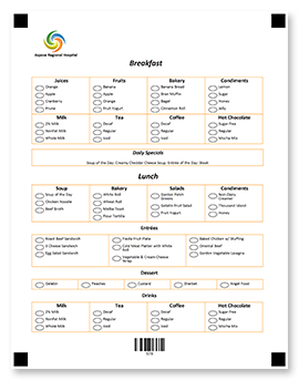 Meal preference preview