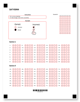 SAT form preview