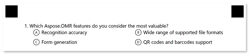 Closed-ended question example