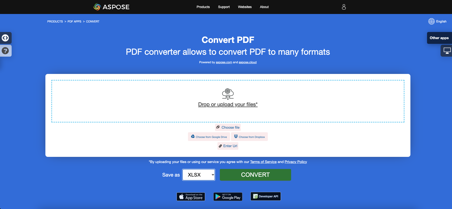 Aspose.PDF Konversi PDF ke Excel dengan Aplikasi Gratis