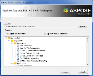 Aspose.PDF for .NET Examples package