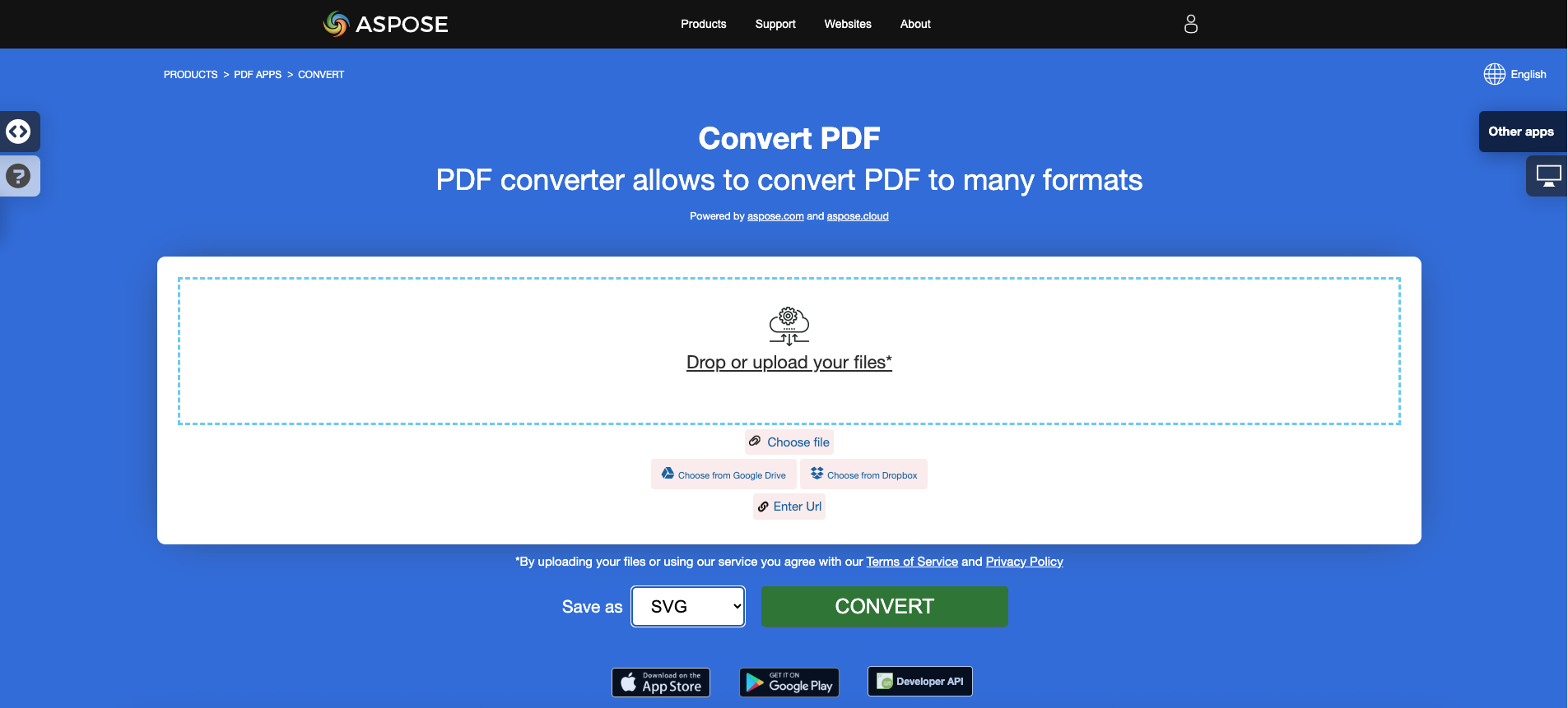 Aspose.PDF 转换 PDF 到 SVG 的免费应用