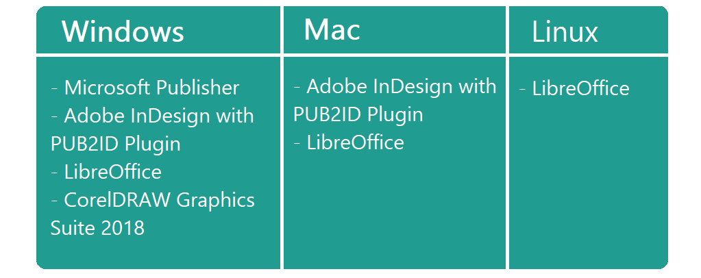 Solutions to open MS Publisher files