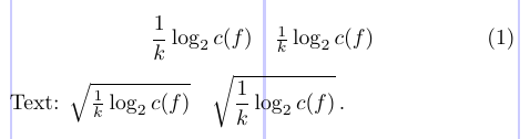 \frac, \dfrac, and \tfrac