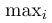 “Римский Max нижний индекс i”