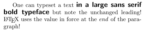 LaTeX font commands combinations