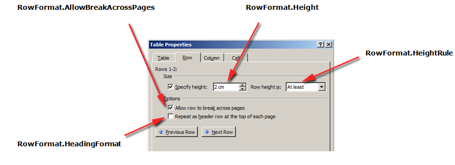 formatting-row-level-aspose-words-net